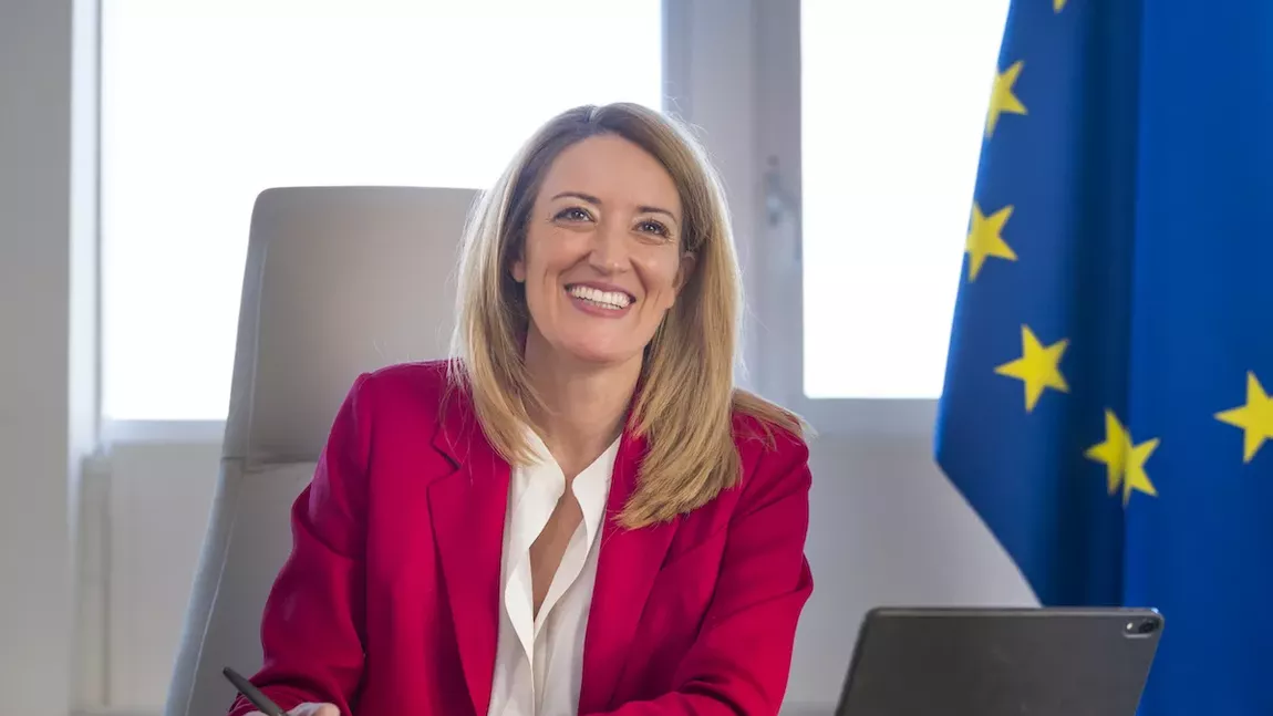 Roberta Metsola, discurs în Parlamentul României: „E vremea să fim uniți”- LIVE VIDEO