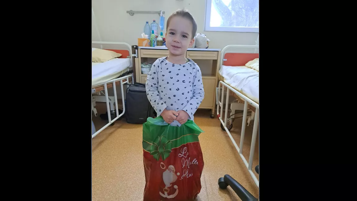 Moș Crăciun a poposit la Spitalul Clinic de Boli Infecțioase 