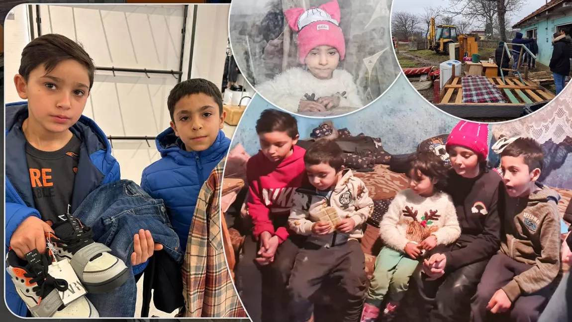 Cinci copii din comuna Schitu Duca trăiesc în condiții greu de imaginat: „Au fost momente în care nu am avut ce să pun în oală!”