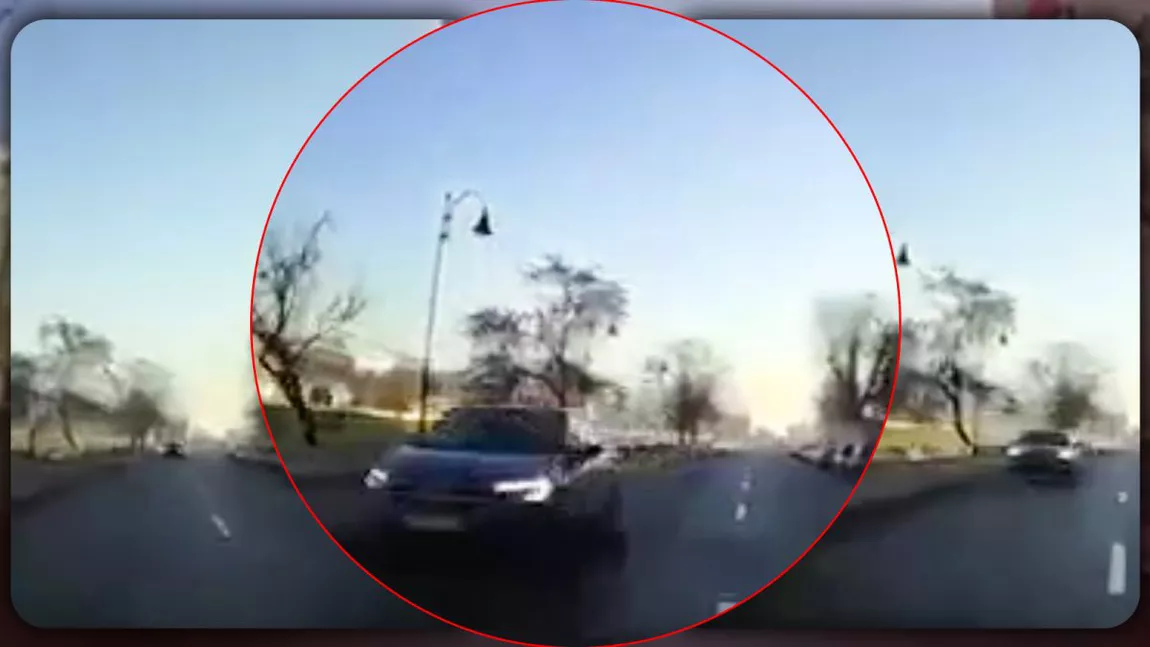 Șoferul unui autoturism cu numere de Bacău a ignorat indicatorul „acces interzis”  și le-a creat emoții celorlalți participanți la trafic: „Ăsta nici de pieton nu e bun!” – VIDEO