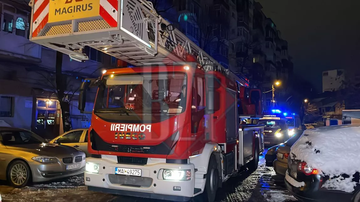 Câteva lumânări aprinse la căpătâiul unei bătrâne au pornit un incendiu într-un apartament de pe bulevardul Ștefan cel Mare - EXCLUSIV, FOTO, VIDEO