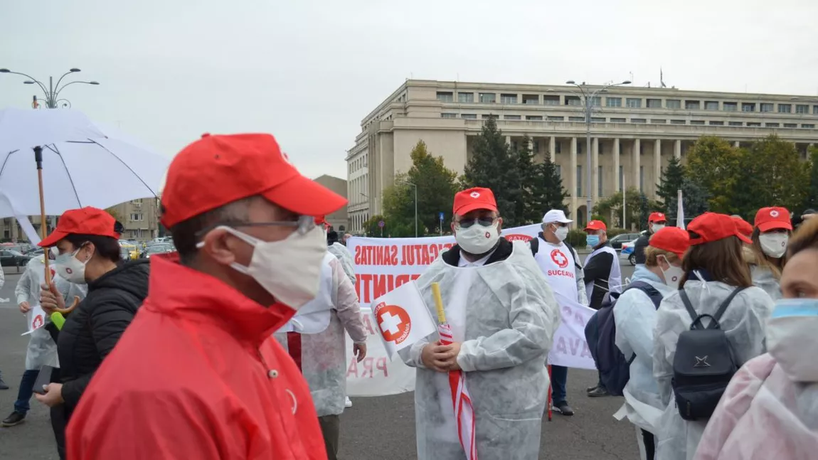 Federația sindicală Sanitas amenință cu proteste dacă Guvernul nu majorează salariile din Sănătate