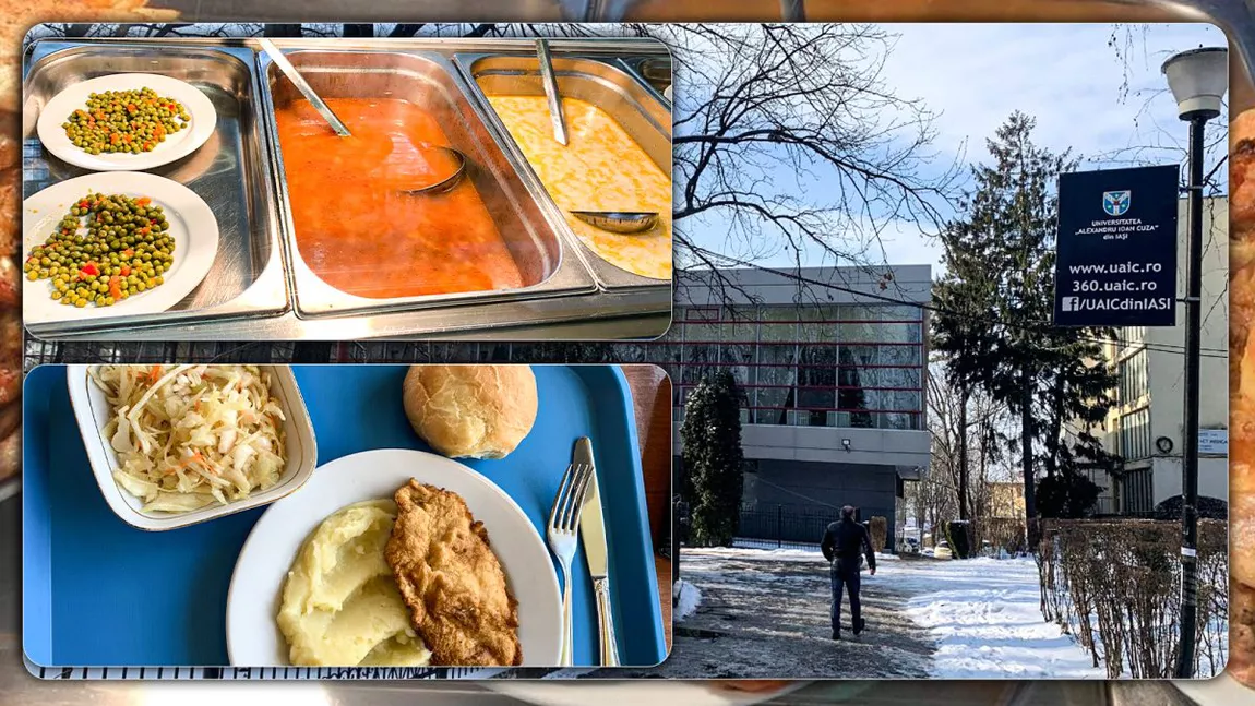 Cantina Titu Maiorescu, paradisul hranei ieftine și gustoase! Studenții pot lua masa doar cu 10 lei: „Deseori vin aici, toată lumea face asta” - GALERIE FOTO