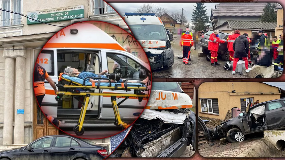 Mărturii din ambulanța groazei. Maria Popescu a trecut prin două accidente rutiere grave într-o singură oră: „Simțeam că nu mai am aer și răcneam: «Scoateți-mă de aici, salvați-mă»” - FOTO/VIDEO