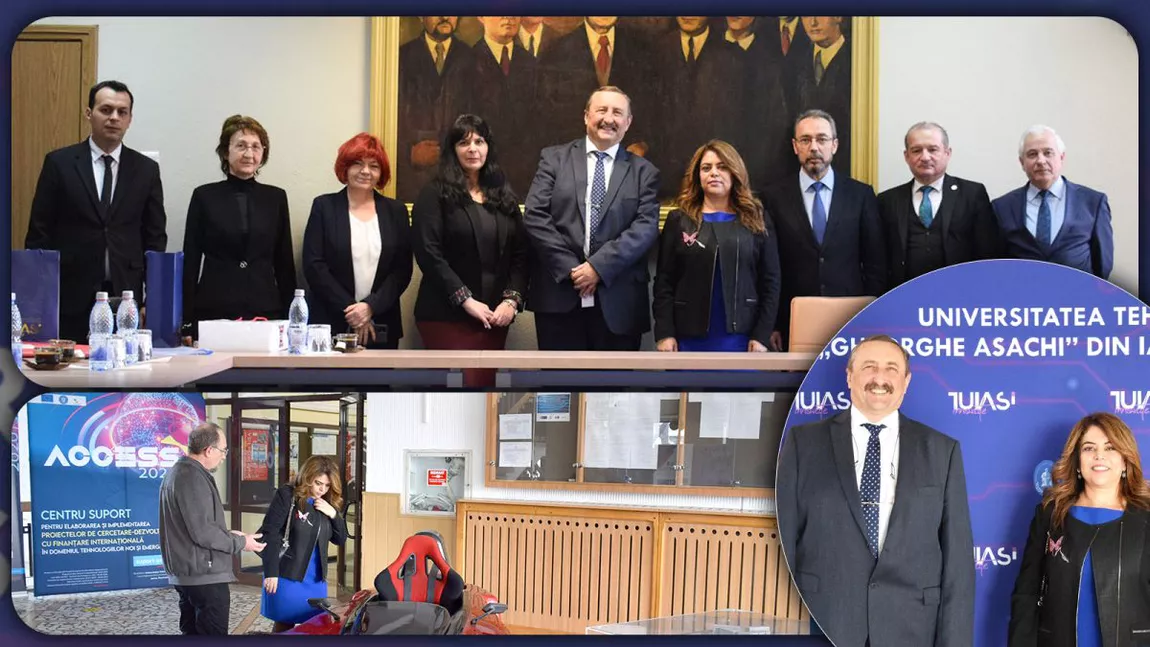 Ambasadoarea Tunisiei în România a vizitat Universitatea Tehnică „Gheorghe Asachi” din Iași! - FOTO