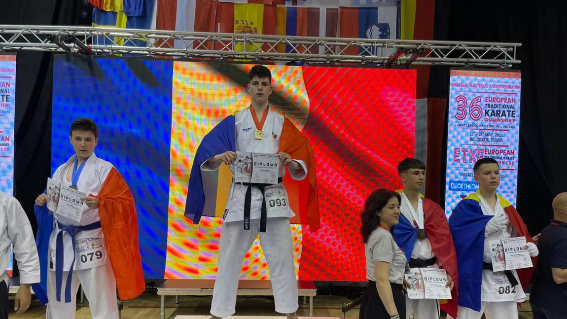 Campionatul European de Karate Tradițional și Cupa Europeană s-au încheiat. Iată rezultatele excepționale ale sportivilor de la Iași - FOTO