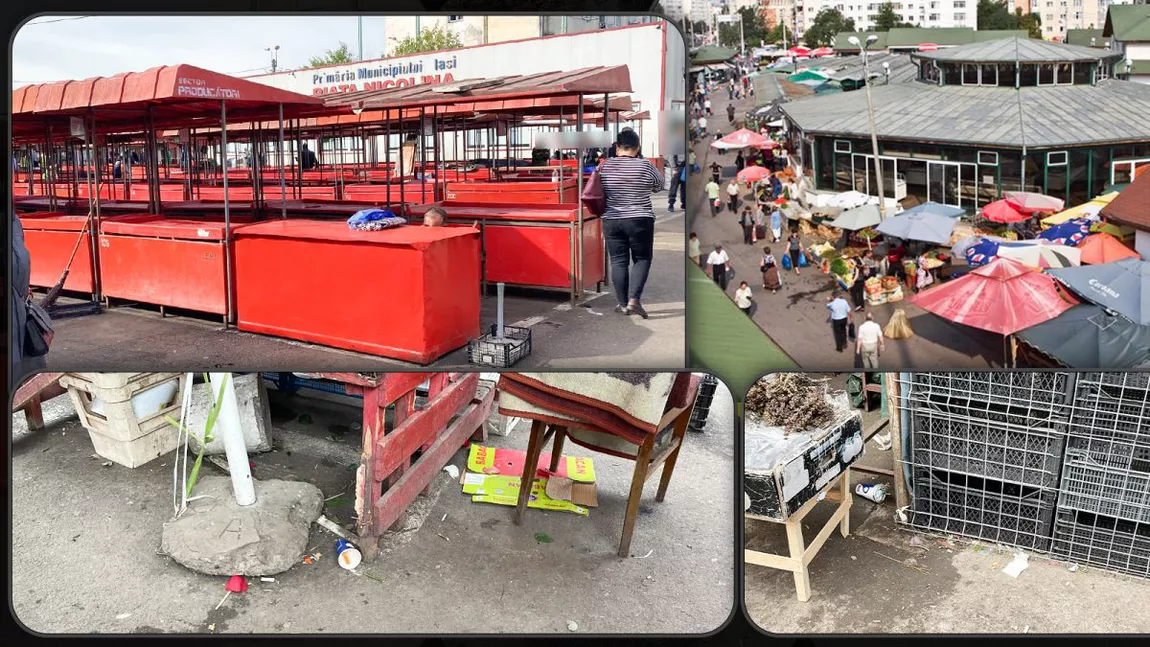 Anunț important pentru ieșeni! Piețele agroalimentare din Iași urmează să se închidă. Care sunt motivele - FOTO