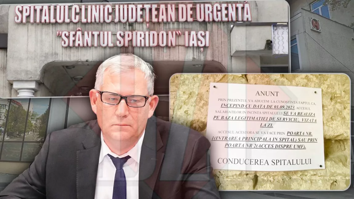 Medicii de la Spitalul „Sf. Spiridon”, controlați strict de conducere: „Nu știm dacă noi vom face verificările” - FOTO