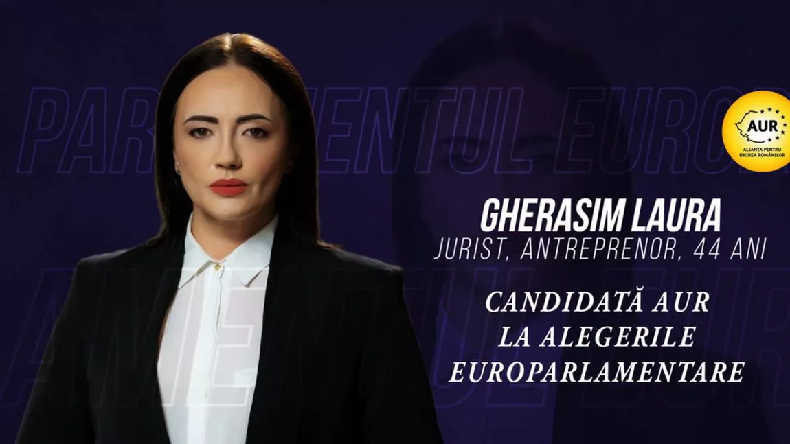 Laura Gherasim, candidat AUR la Europarlamentare: Am depus un memoriu la Guvernul României