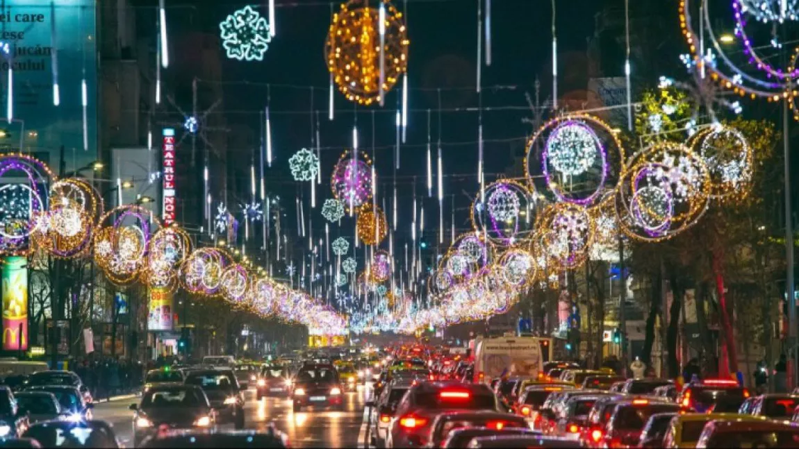 Cât vor costa luminițele de Crăciun din Capitală: Unde va fi iluminatul festiv