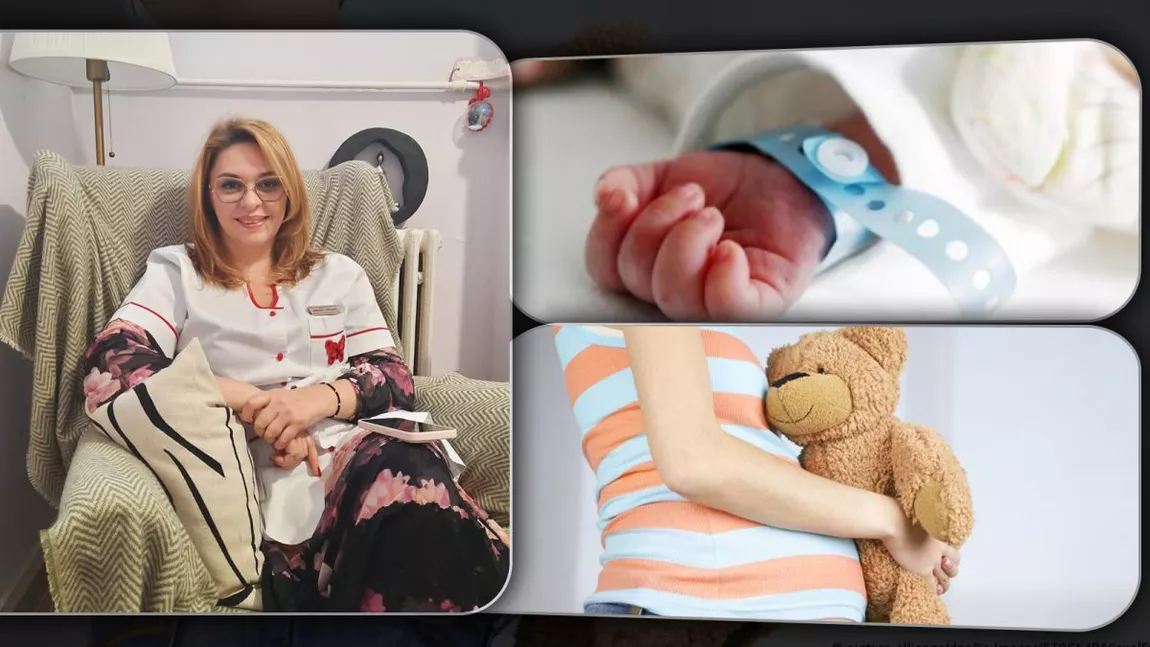 Minorele care au devenit mame sunt date drept exemplu de medicii din Iași. Iubirea pe care o simt pentru bebeluși este mult mai mare decât cea pe care mamele majore o au - FOTO