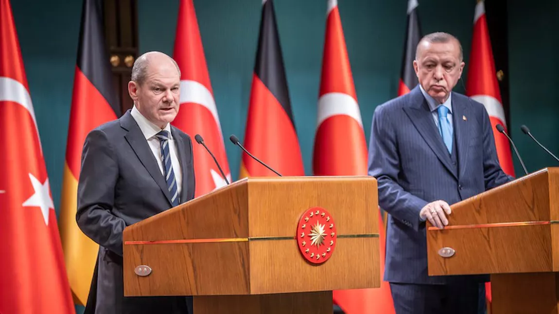 Olaf Scholz îl va primi pe preşedintele turc Recep Tayyip Erdogan, într-un moment delicat pentru Germania