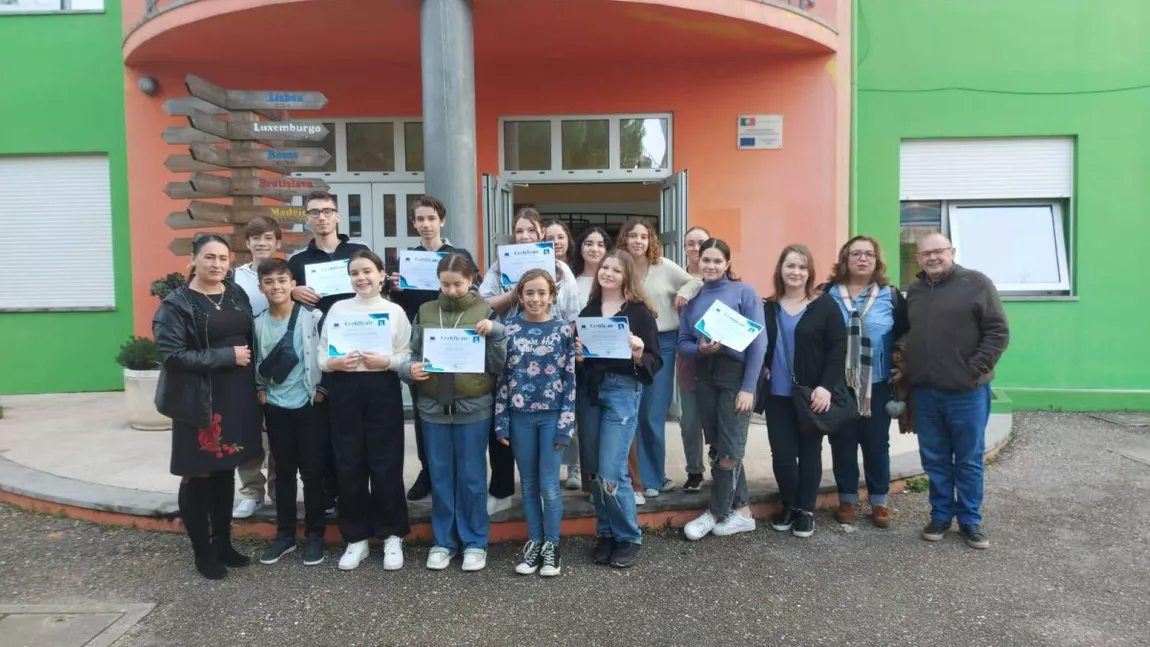 Prima mobilitate de grup destinată elevilor, din cadrul acreditării Erasmus+ a Şcolii Gimnaziale „Ion Creangă