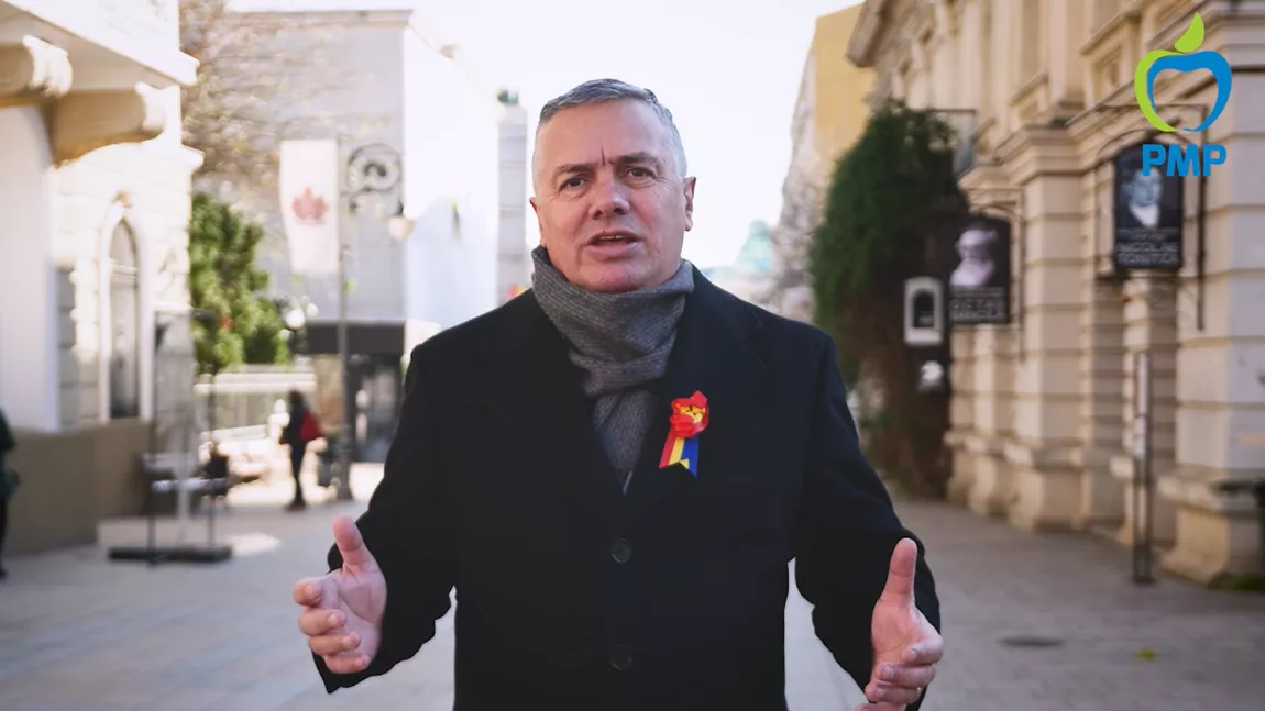 Președintele PMP Iași, Petru Movilă, mesaj de 1 decembrie: ”La mulți ani de 1 decembrie, la mulți ani români.” - VIDEO