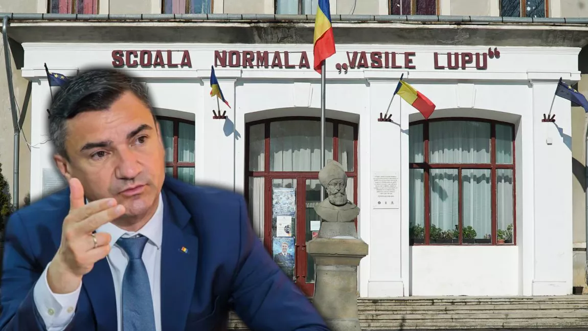 Un nou scandal privind mutarea elevilor de la Colegiul Pedagogic din Iași! Mihai Chirica s-a răzgândit, acesta nu mai consideră o soluție amplasarea containerelor provizorii - FOTO