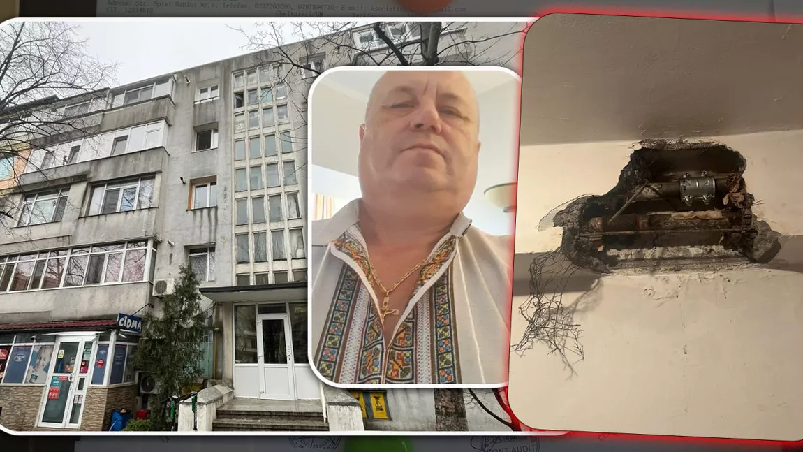 Scandal la o asociație de proprietari din Iași. Locatarii s-au trezit cu blocul inundat la ora 4 dimineața, după ce s-au spart țevile de apă caldă: „De doi ani de zile, președintele nu a făcut nimic” - FOTO/VIDEO