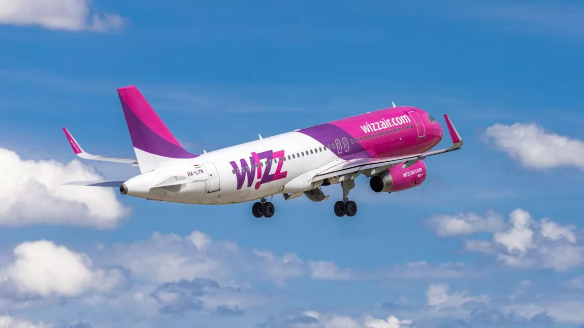 Operatorul aerian Wizz Air va opera zboruri speciale pe două noi rute din România