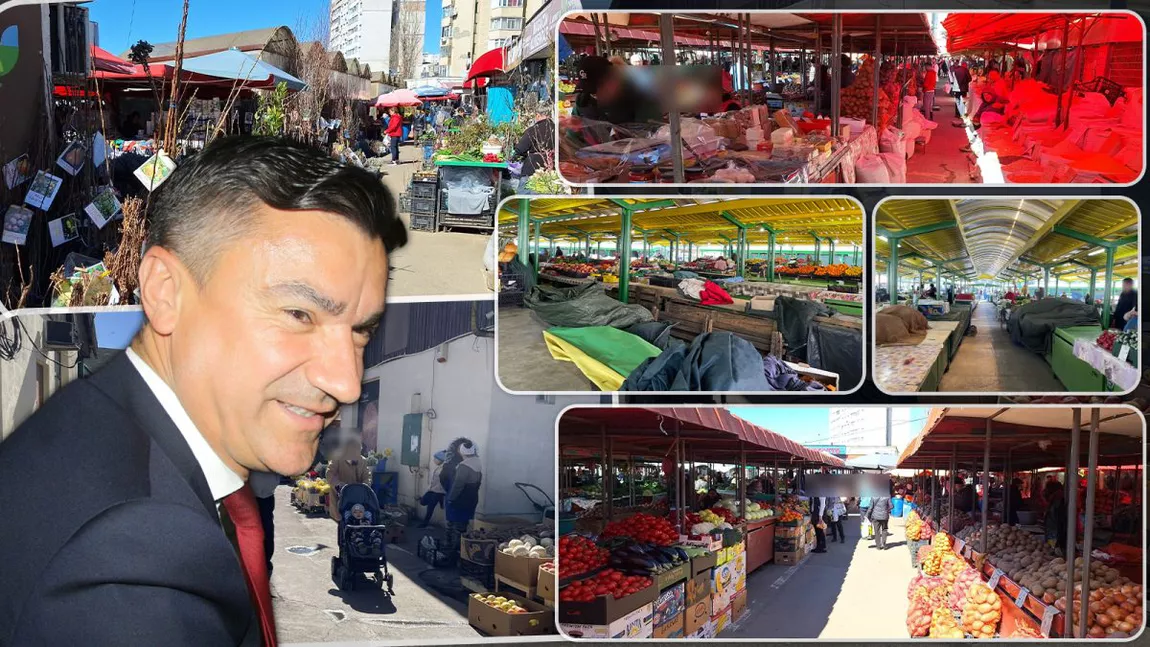 Primarul cu viziune scurtă, Mihai Chirica, face Iașul de rușine! Alte orașe au piețe agroalimentare la standarde europene, iar comercianților noștri le plouă în cap - FOTO