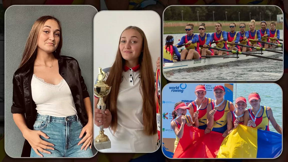 O ieșeancă de 18 ani este marea speranță a României la canotaj. Antrenorii au rămas impresionați de calitățile ei când au descoperit-o: „Când m-au selectat, nu știam nimic despre acest sport” - FOTO