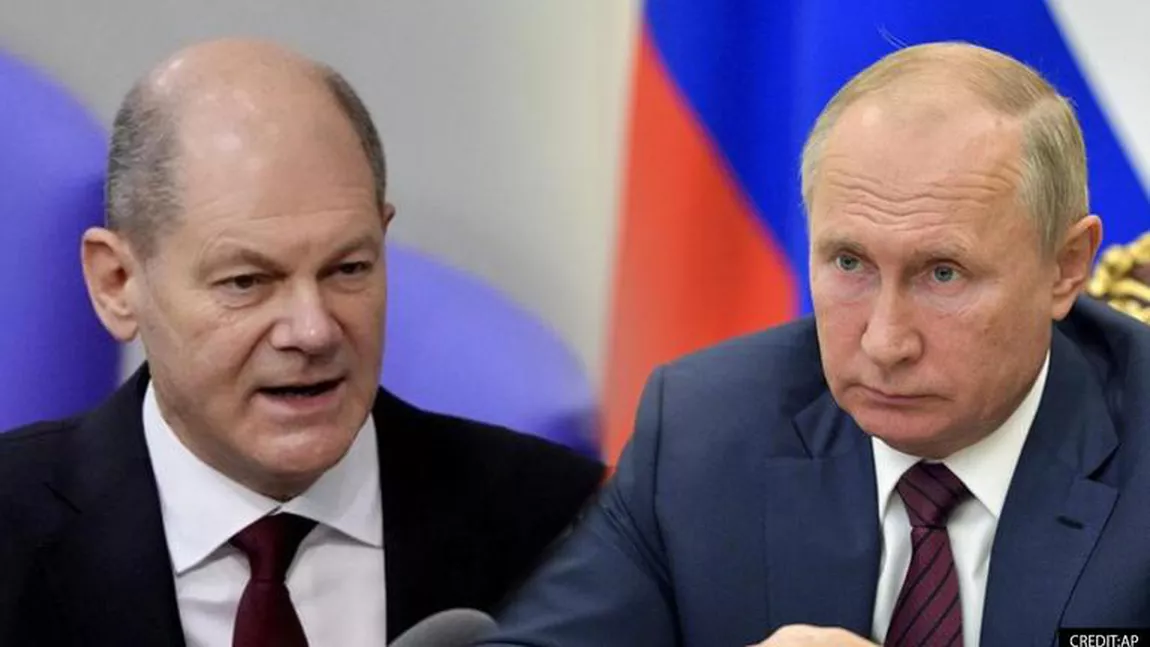 Mesajul cancelarului Scholz pentru Vladimir Putin: „Cei care sunt atacați au voie să se apere”