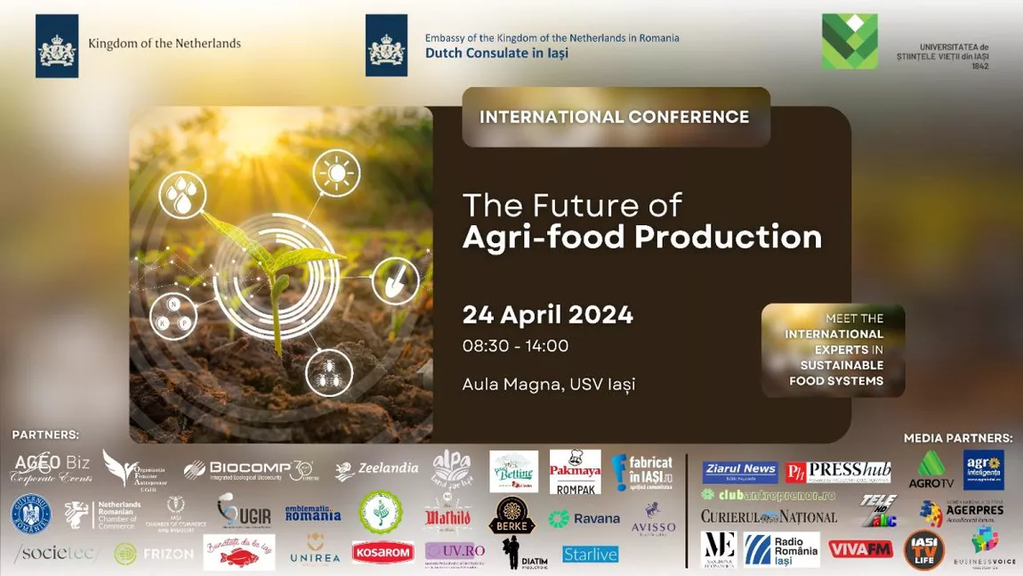 Conferința Internațională „Viitorul producției agroalimentare”, la USV Iași