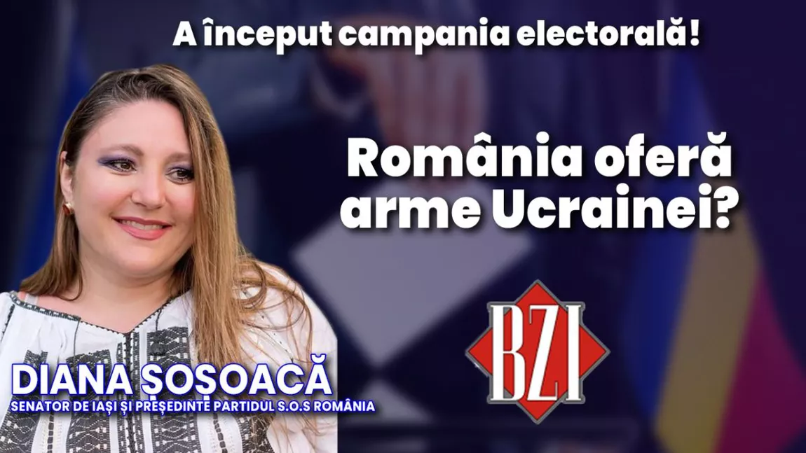 LIVE VIDEO - Senatorul de Iași și liderul S.O.S. România, Diana Șoșoacă într-o nouă prezență de senzație la BZI LIVE