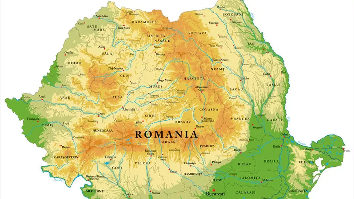 Câte județe are, de fapt, România. Vei rămâne surprins