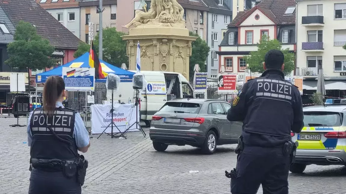 Atac armat la o adunare de extremă dreaptă din Germania. Un bărbat a fost împușcat - VIDEO