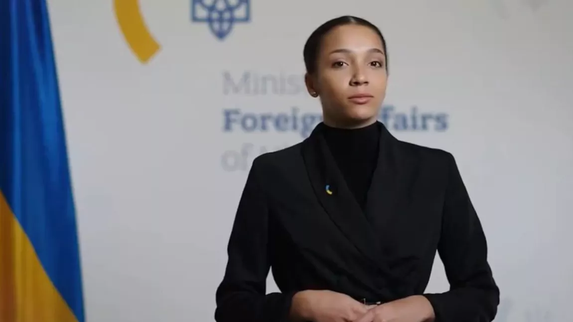Ucraina și-a desemnat purtător de cuvânt un robot cu inteligență artificială, pe nume Victoria Şi - VIDEO
