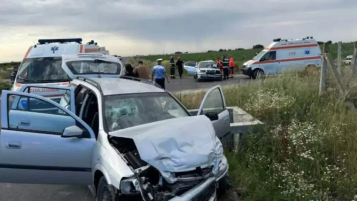 Accident grav în Argeș ! O persoană a decedat, iar alte patru au fost rănite