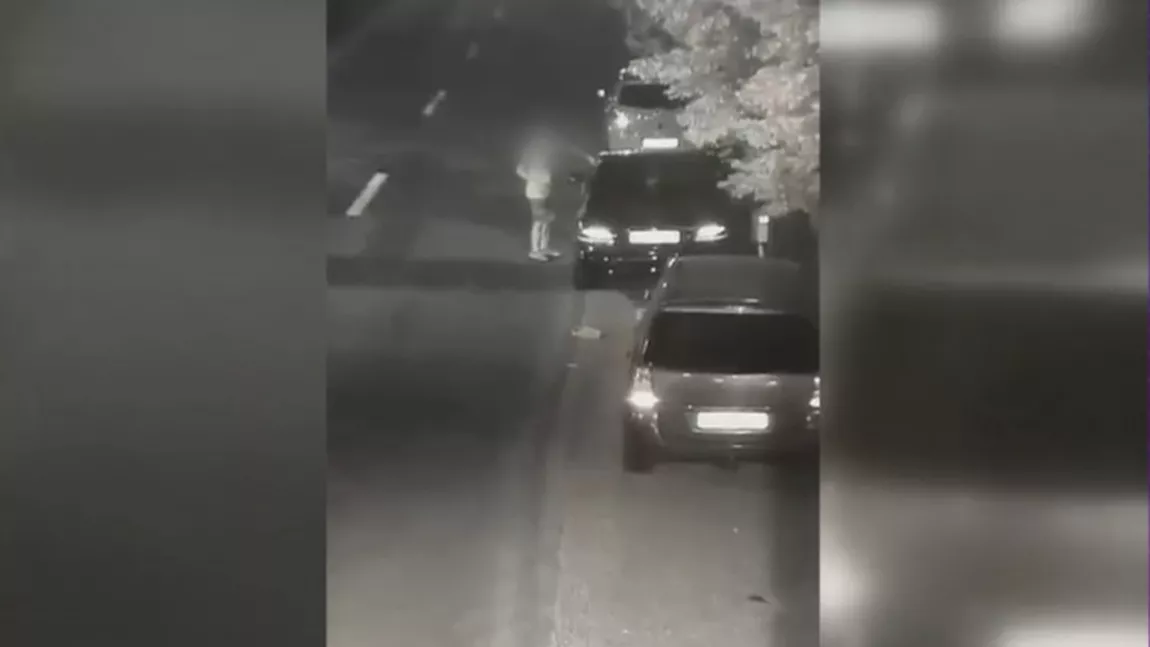 Clipe de coșmar într-un cartier de lux din Capitală. Un bărbat a vandalizat cu o piatră 16 autoturisme, în doar câteva ore