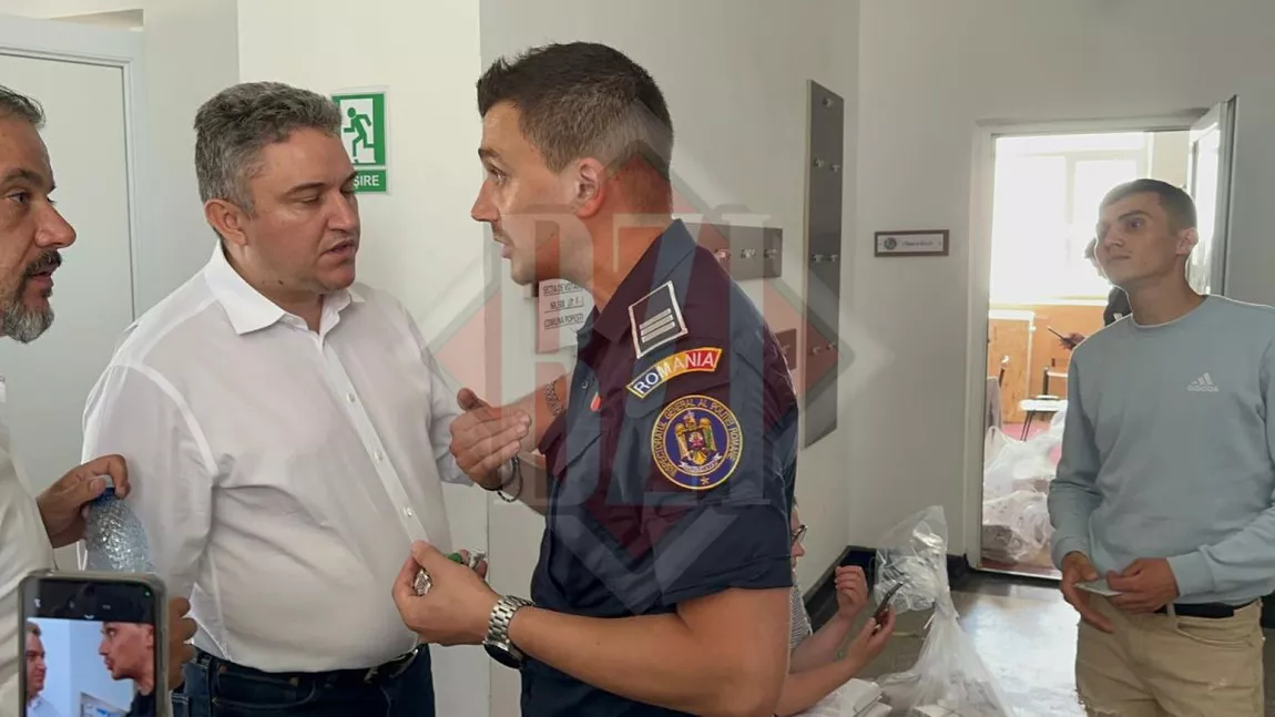 Deputatul Marius Ostaficiuc, bruscat pe holurile secției de vot - FOTO, VIDEO, UPDATE