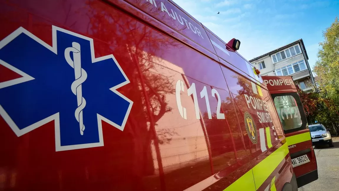 Un bărbat de 63 de ani a ajuns la spital după ce a căzut de pe o căpiță de fân