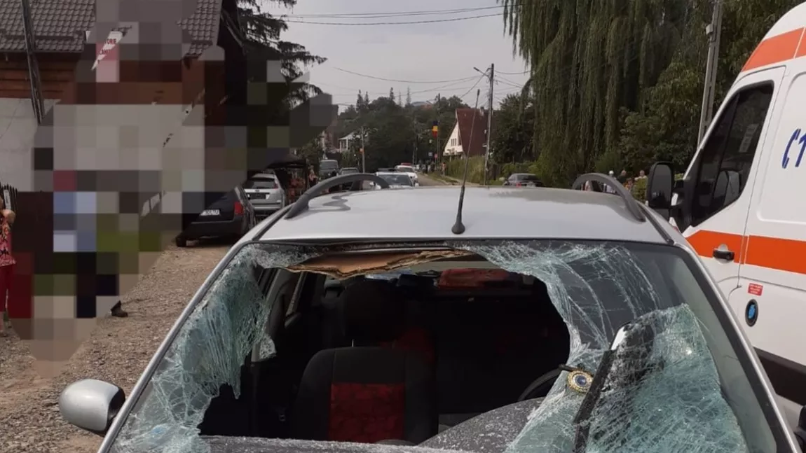 Accident tragic în Neamț! Un pieton a murit după ce a intrat prin parbrizul unui autoturism