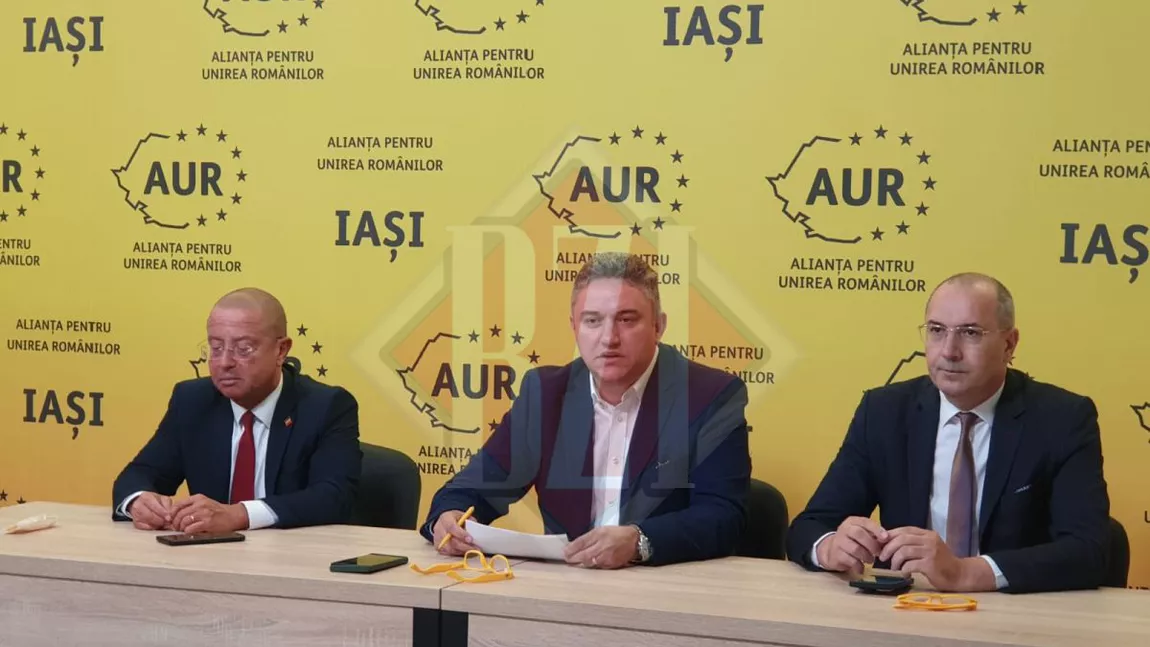Reprezentanții Alianței pentru Unirea Românilor de la Iaşi prezintă 