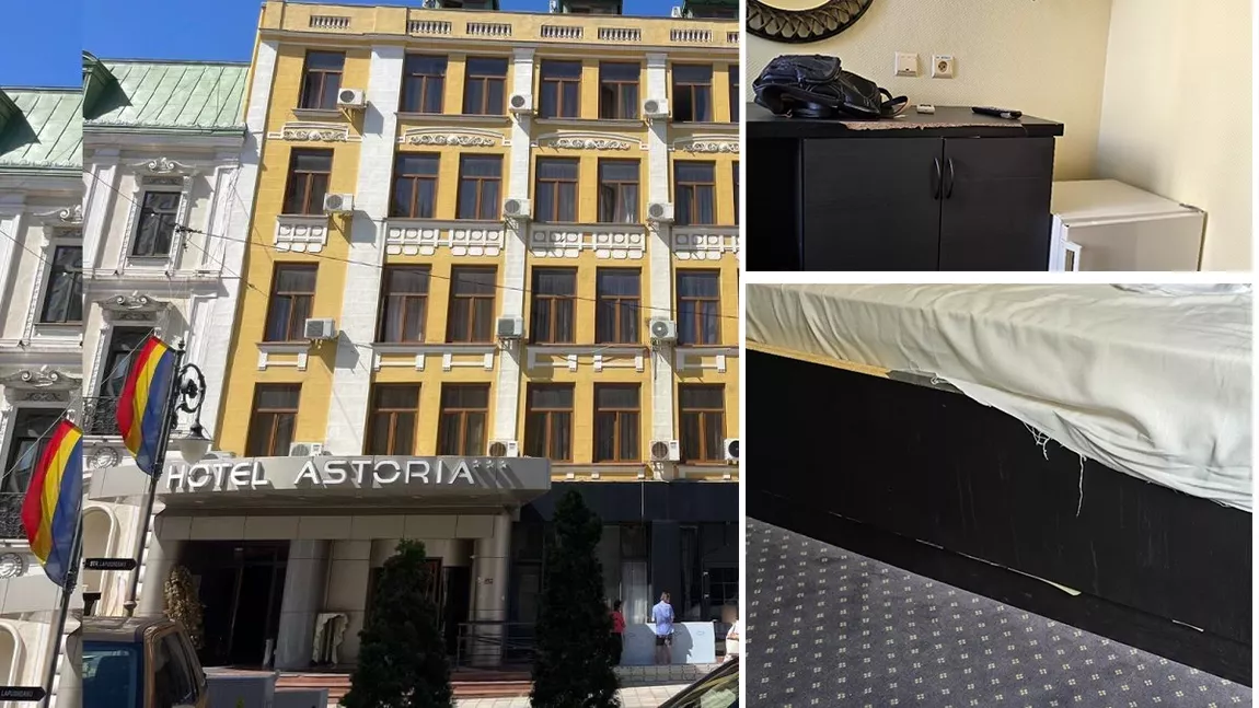 Imagini de groază, surprinse de turiști în Hotelul Astoria din Iași, deținut de controversatul Cristian Stanciu. Totul pare desprins din cele mai terifiante filme: „M-am trezit cu ciupituri”