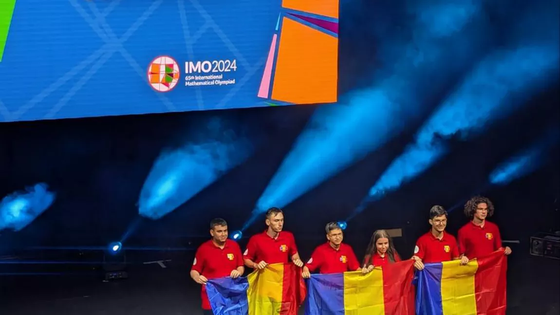 Elevii români au obținut şase medalii la Olimpiada Internațională de Matematică. Una e de aur