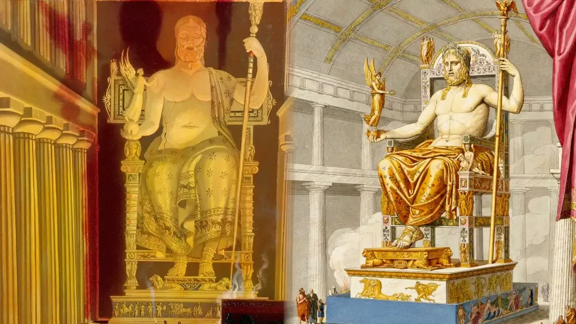 Statuia lui Zeus din Olympia: Magnificența și Destinul Unei Capodopere Antice