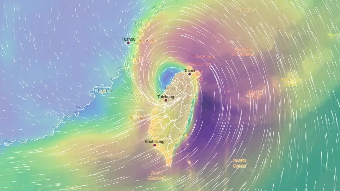 Măsuri luate de Taiwan în așteptarea lui Gaemi, cel mai puternic taifun din ultimii 8 ani