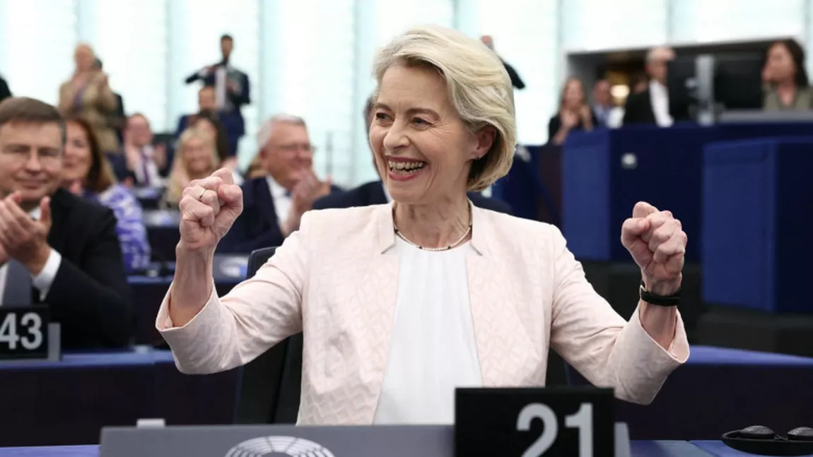 Ursula von der Leyen a fost realeasă în fruntea Comisiei Europene