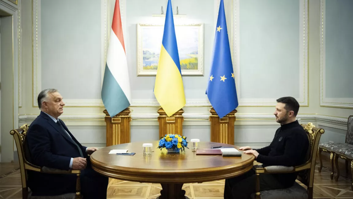 Volodimir Zelenski și premierul ungar Viktor Orban au avut o întâlnire la Kiev. Perspectivele încheierii războiului
