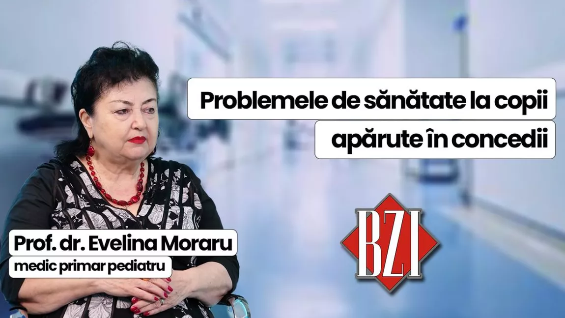 Prof. dr. Evelina Moraru, medic primar pediatru, discută în platoul BZI LIVE despre complicațiile ce pot apărea de la afecțiunile din sezonul cald la copii