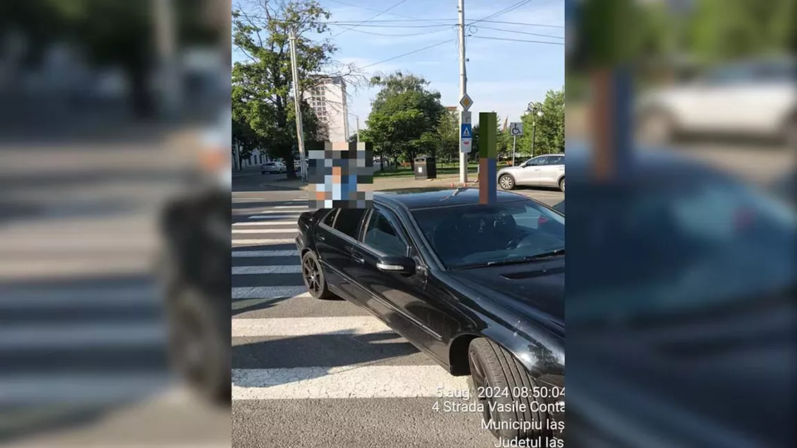 Și-a parcat Mercedesul în fața spitalului, chiar pe trecerea de pietoni, iar când a revenit, a avut o surpriză de proporții