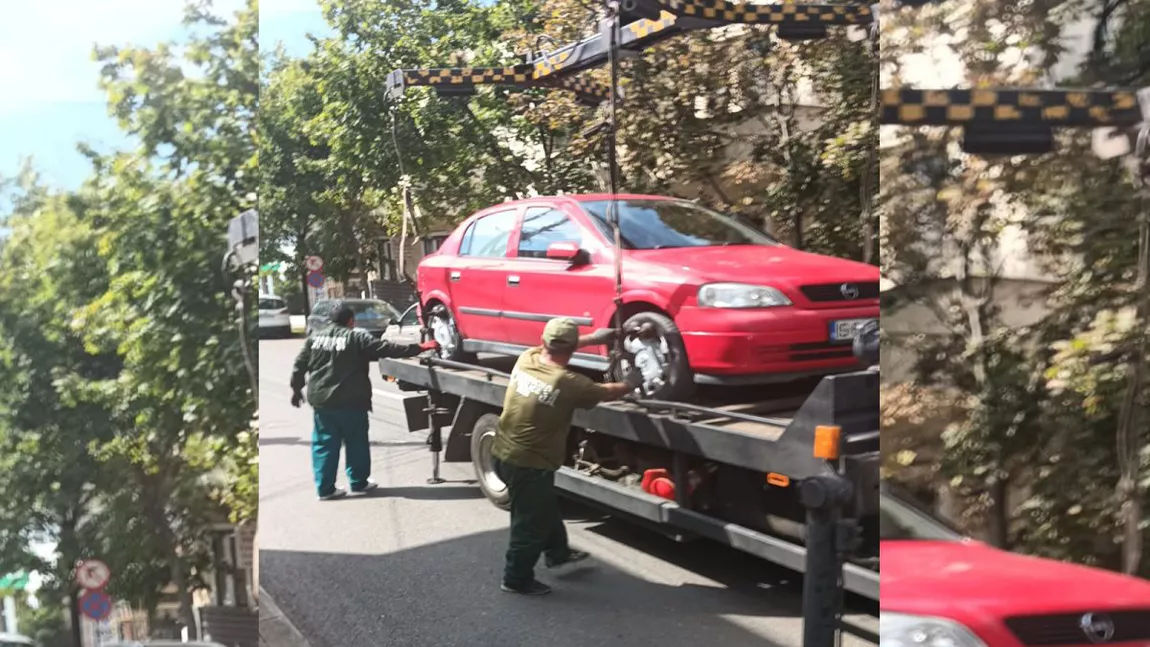 Străzile din Iași sunt sufocate de mașini parcate neregulamentar. Polițiștii au aplicat amenzi record, în valoare de 2.282.288 de lei