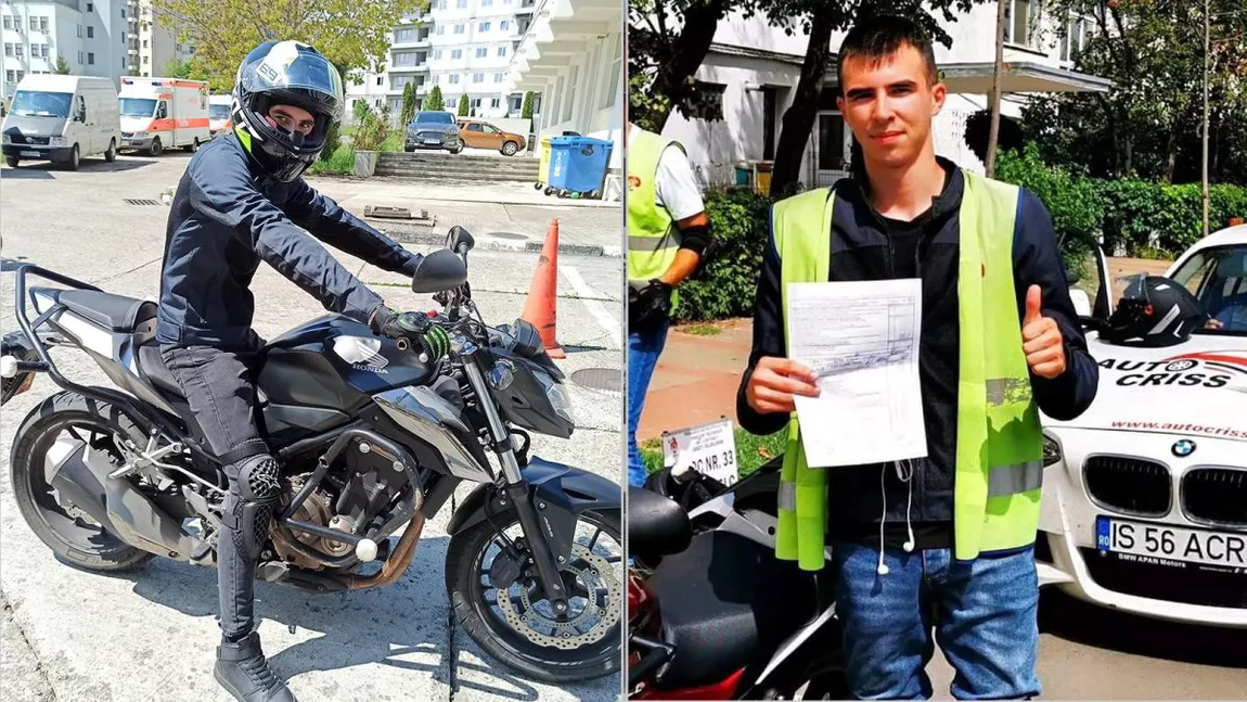 Răzvan este motociclistul implicat în cumplitul accident rutier de la Belcești. A pătruns pe contrasens și a intrat în plin, într-un autoturism. Un incendiu violent a izbucnit după impact