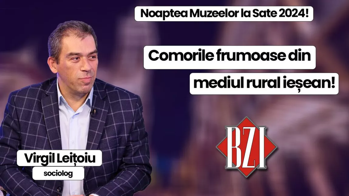 Sociologul Virgil Leițoiu, invitat în Studioul BZI LIVE pentru a dialoga și detalia unul dintre cele mai interesante și originale proiecte culturale rurale, de impact national