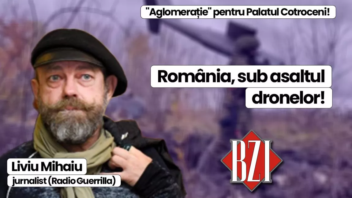 Jurnalistul Liviu Mihaiu (Radio Guerrilla), într-o nouă emisiune-dialog necenzurată BZI LIVE, despre cele mai tari subiecte ale momentului