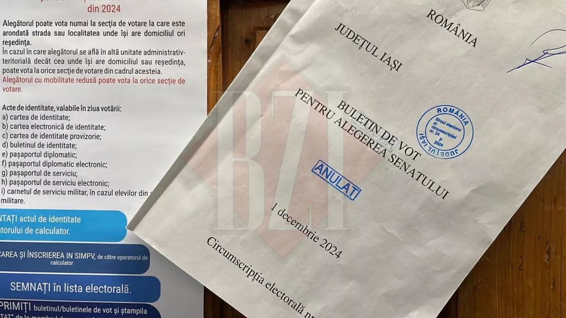 Alegeri parlamentare 2024. Ieșenii au ieșit la vot în număr foarte mare