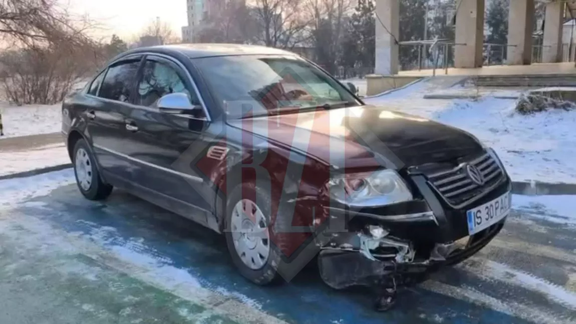 Accident rutier pe bulevardul Anastasie Panu. Două autoturisme au fost implicate