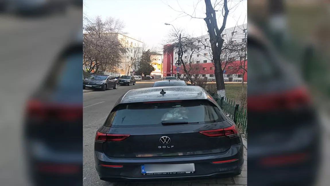 Străzile din Tudor Vladimirescu s-au blocat de mașini după montarea barierelor de la cămine. Șoferii nu vor să plătească taxa: „Lasă vehiculul pe trotuar, iar parcarea e goală”